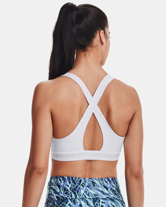 Womens Branded Waistband Medium Impact Sports Bra