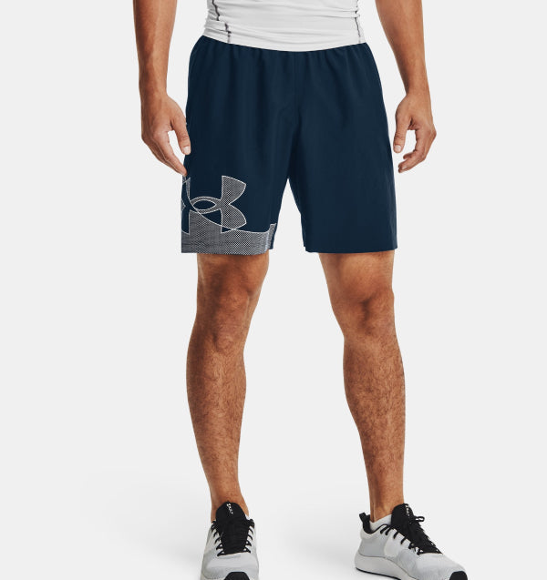 Mens Woven Graphic Short
