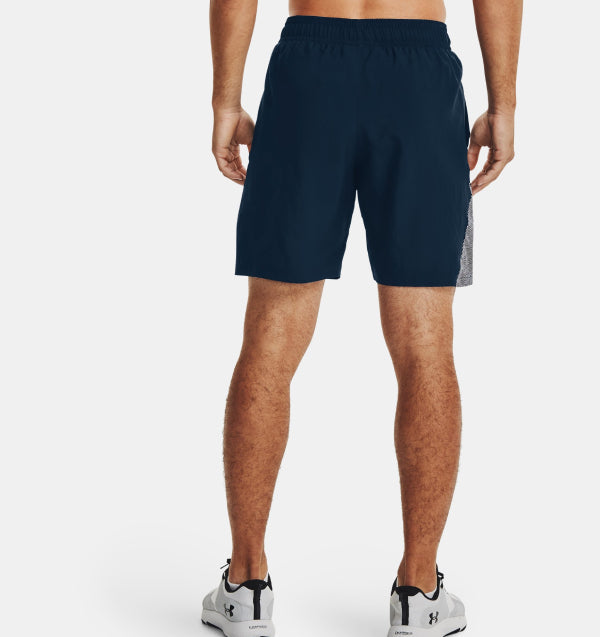 Mens Woven Graphic Short