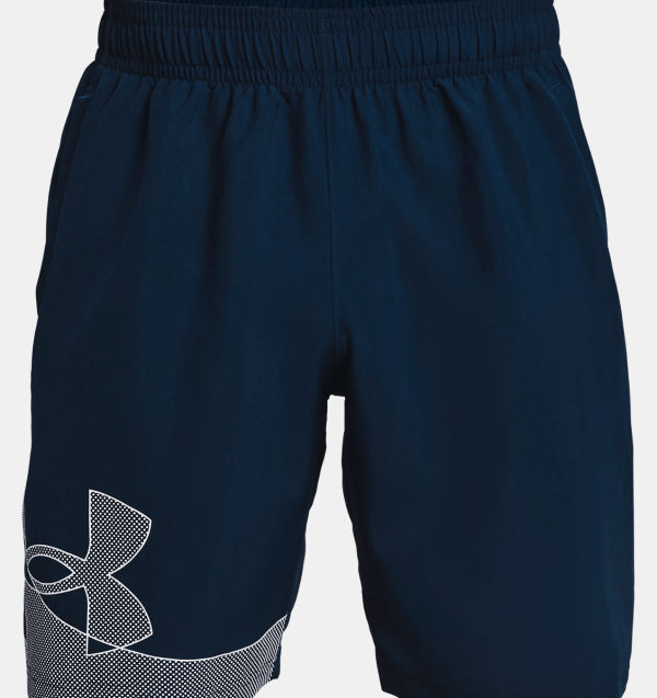 Mens Woven Graphic Short