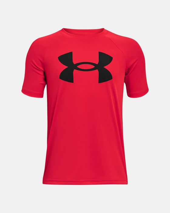 Boys Performance Tech Big Logo Short Sleeve T-Shirt