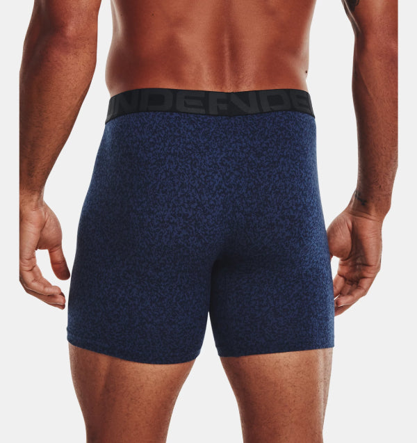 Mens 3 Pack Charged Cotton Novelty 6 Inch Boxer Short