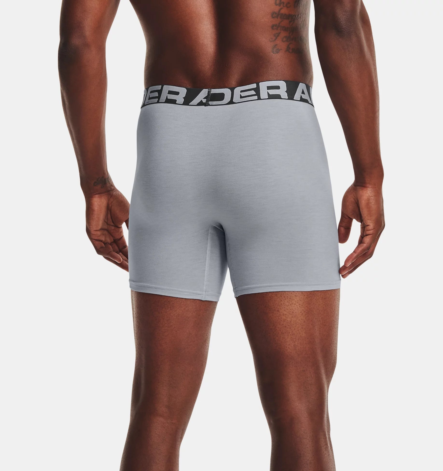 Mens 3 Pack Charged Cotton 6 Inch Boxer Short