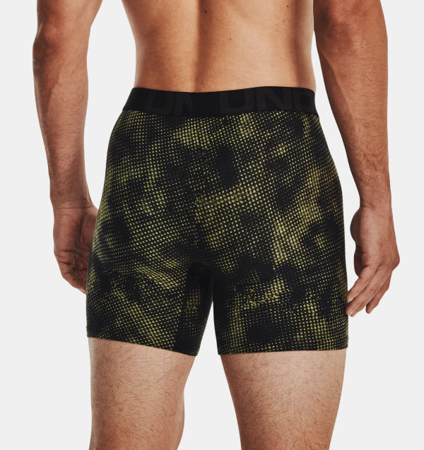 Mens Tech 6 Inch Novelty 2 Pack Boxer