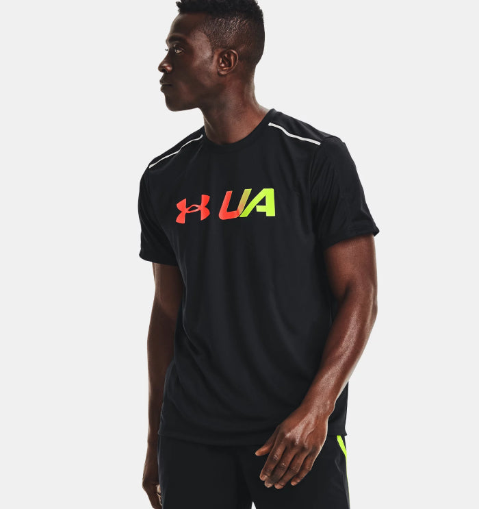 Mens Graphic Print Fill Short Sleeve T-Shirt