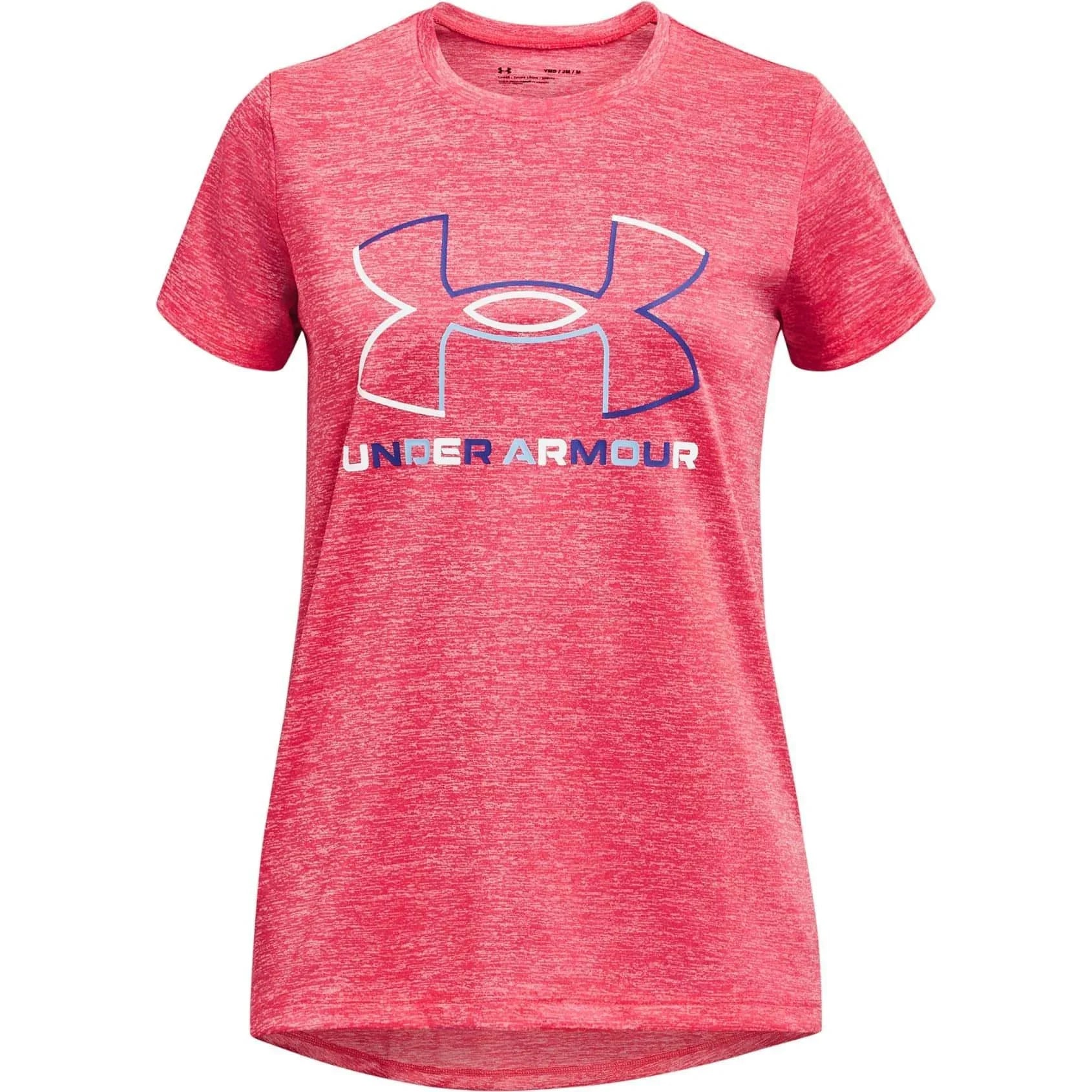 Girls Performance Tech Logo Short Sleeve T-Shirt