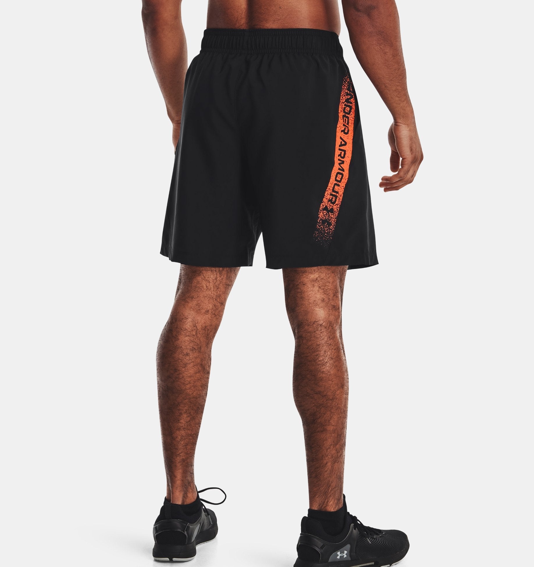 Mens Woven Graphic Short