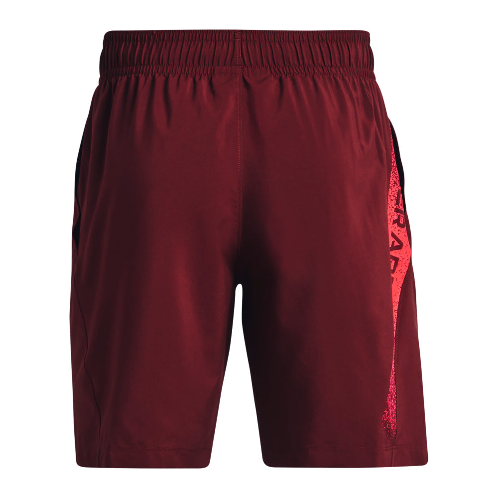 Mens Woven Graphic Short