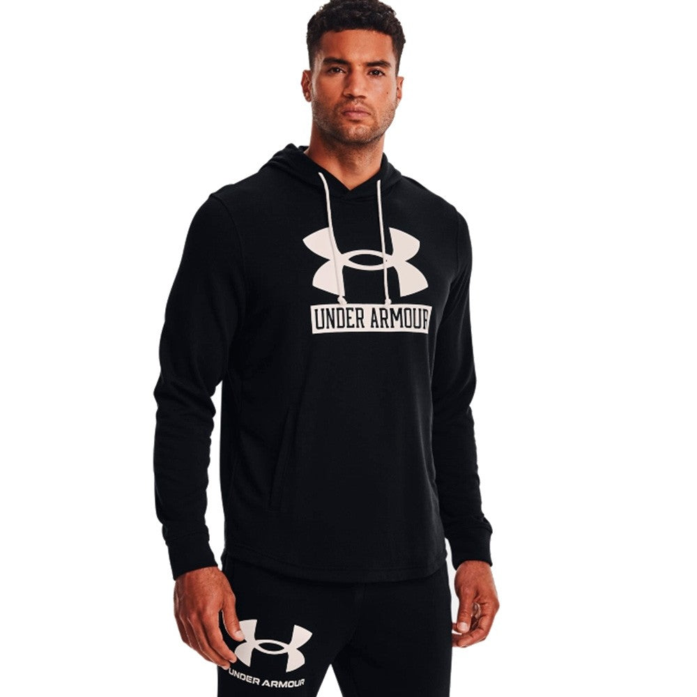 Mens Rival Terry Logo Hoodie