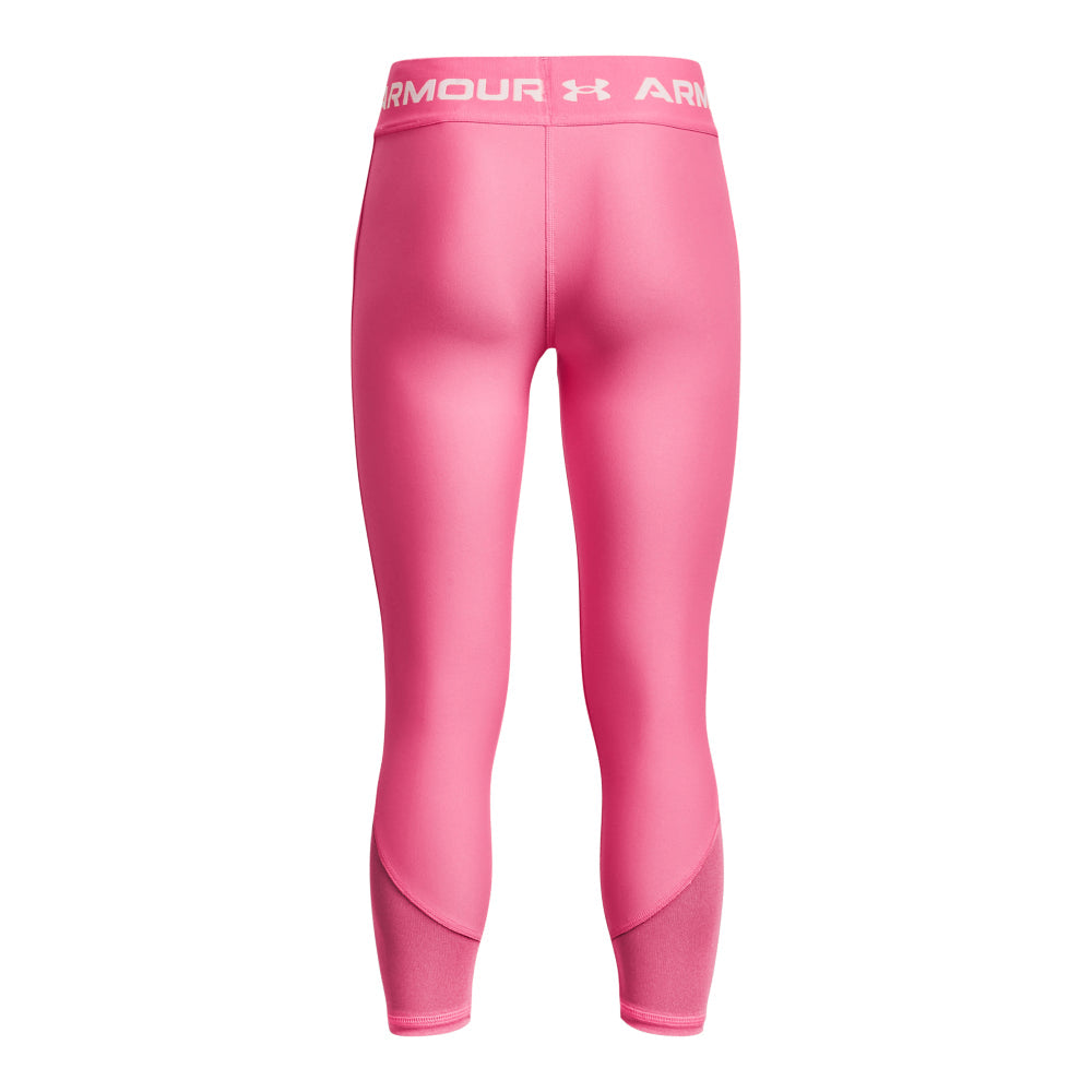 Girls Performance Armour Ankle Crop Tight
