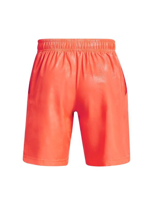 Mens Woven Emboss Short