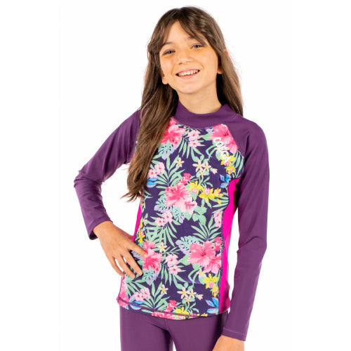 Girls Long Sleeve Rashguard