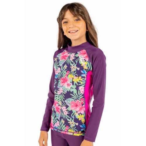 Girls Long Sleeve Rashguard