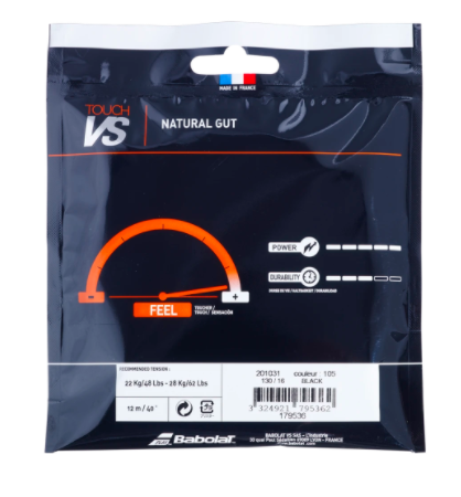 Touch VS 12 Meter Black Tennis String