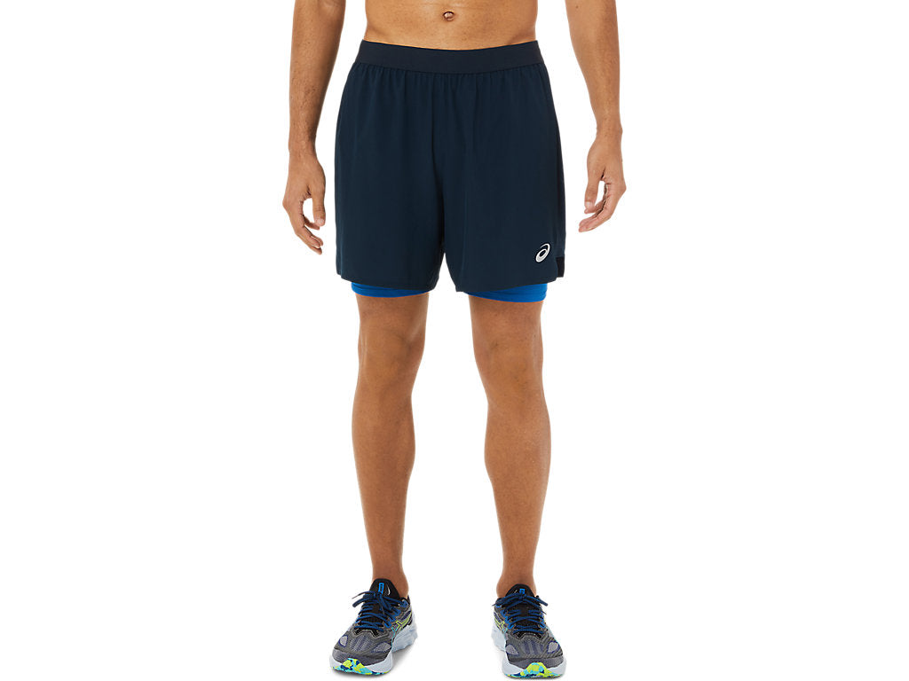 Mens Road 7 Inch 2 in 1 Short
