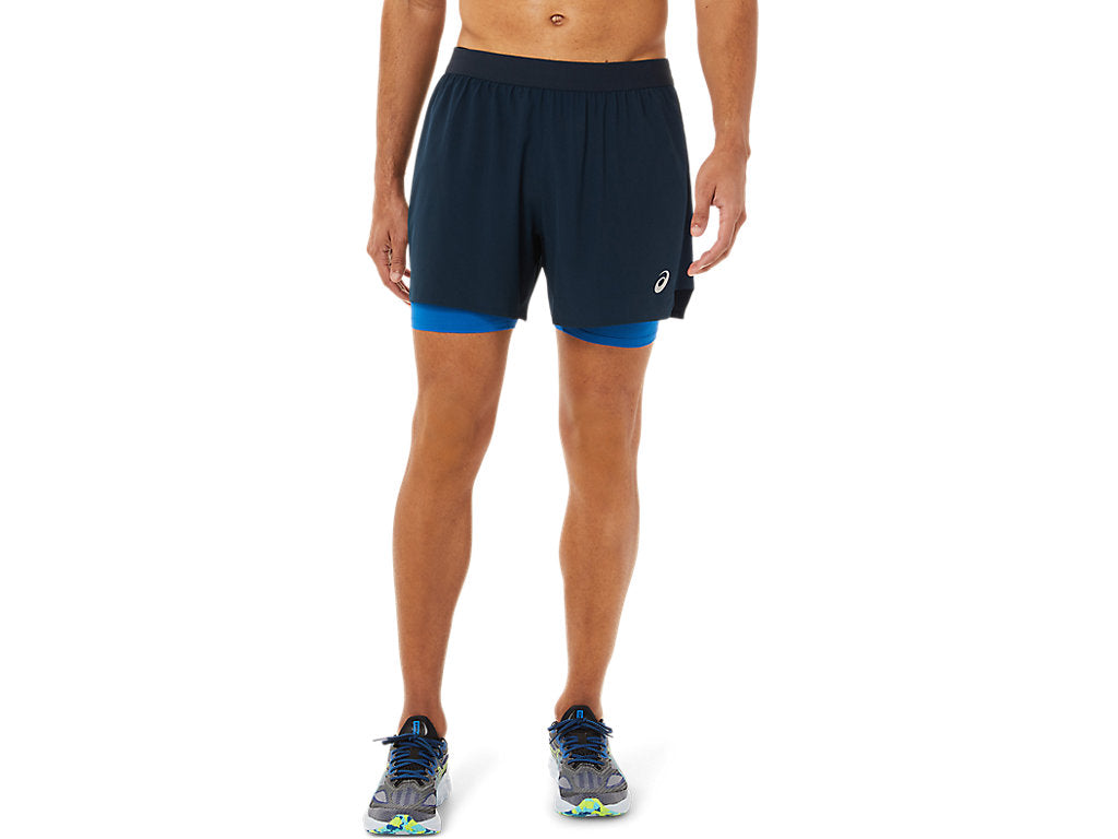 Mens Road 5 Inch 2 In 1 Short