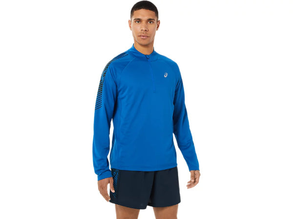 Mens Icon Long Sleeve 1/2 Zip Top