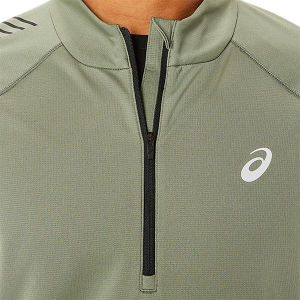 Mens Icon Long Sleeve 1/2 Zip Top