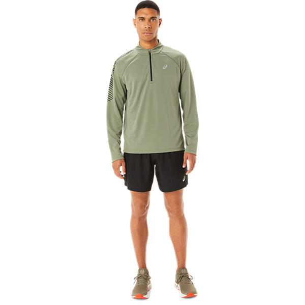 Mens Icon Long Sleeve 1/2 Zip Top