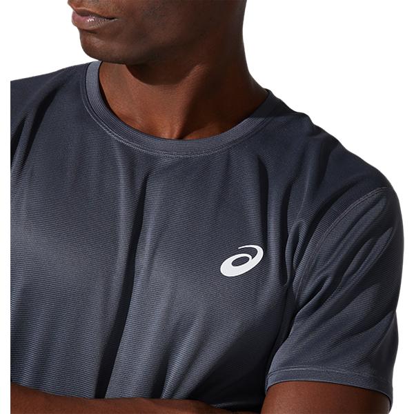 Mens Silver Short Sleeve T-Shirt