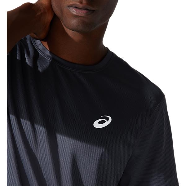 Mens Silver Short Sleeve T-Shirt