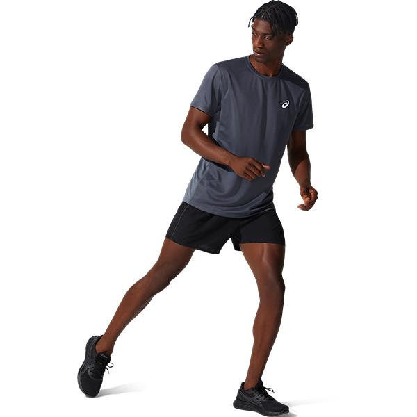 Mens Silver Short Sleeve T-Shirt