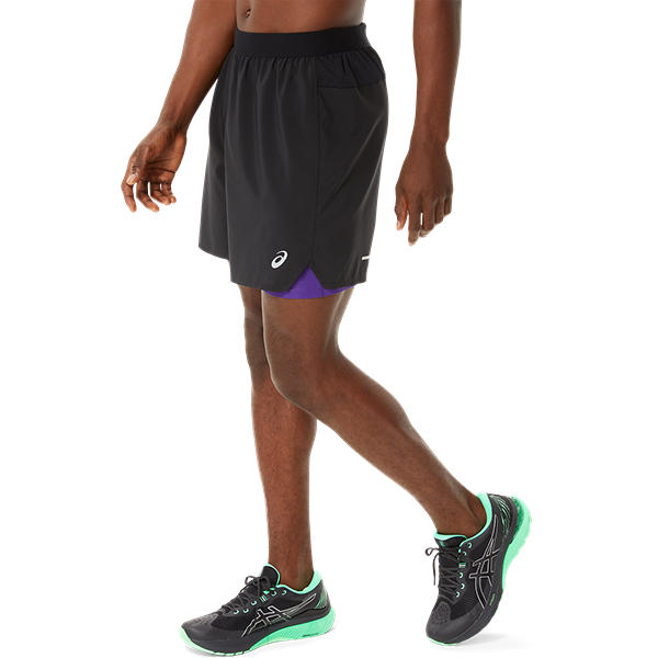 Mens Road 2 In 1 7 Inch Short
