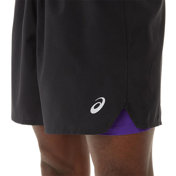 Mens Road 2 In 1 7 Inch Short