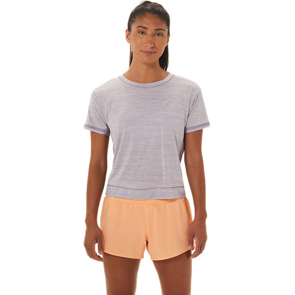 Womens Race Crop Short Sleeve T-Shirt