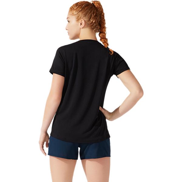 Womens Running Logo Short Sleeve T-Shirt