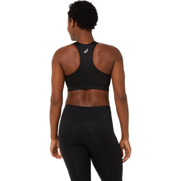 Womens Plain Padded Medium Impact Sports Bra