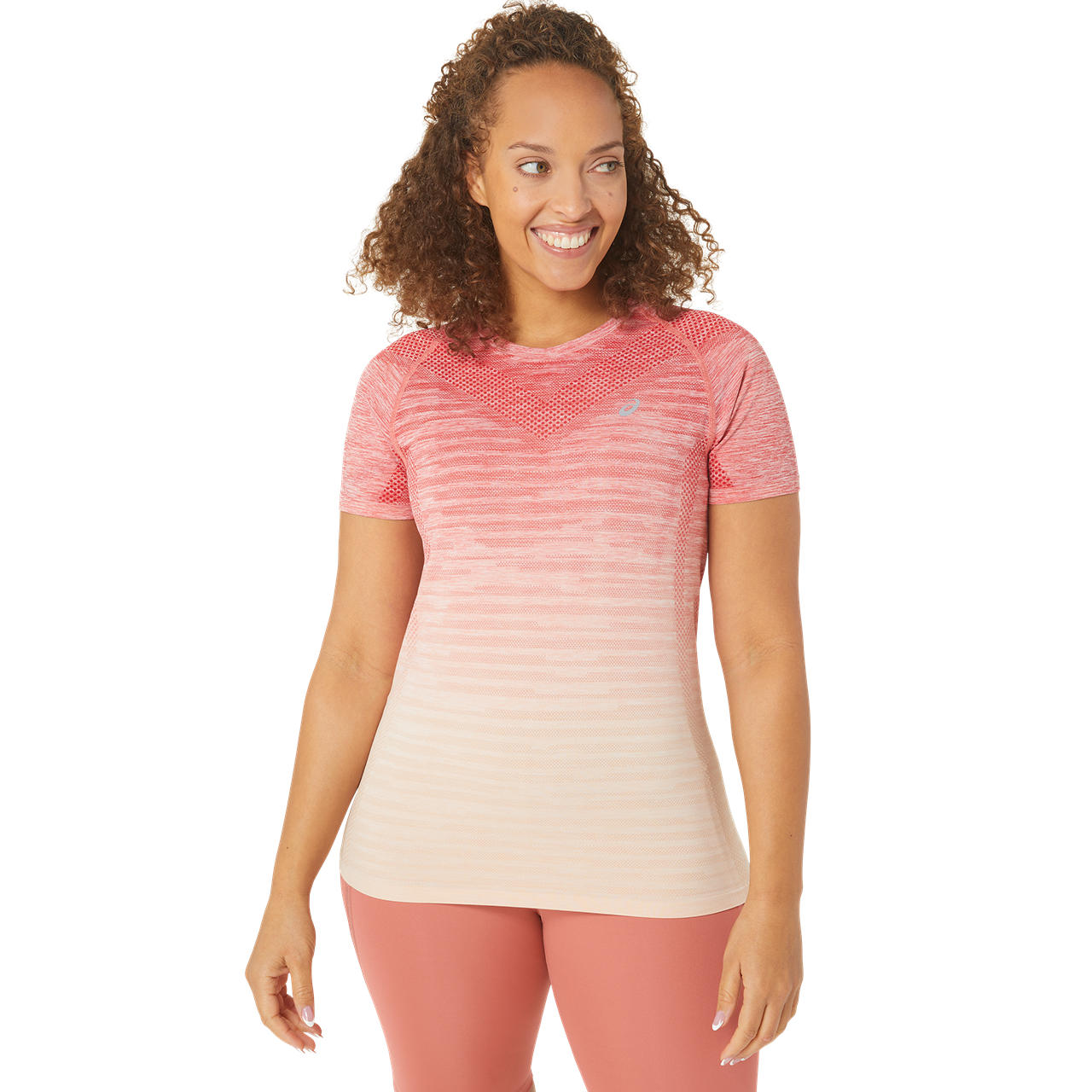 Womens Running Seamless Short Sleeve T-Shirt