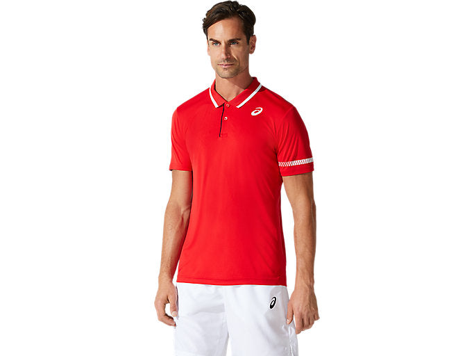 Mens Court Tennis Polo Shirt