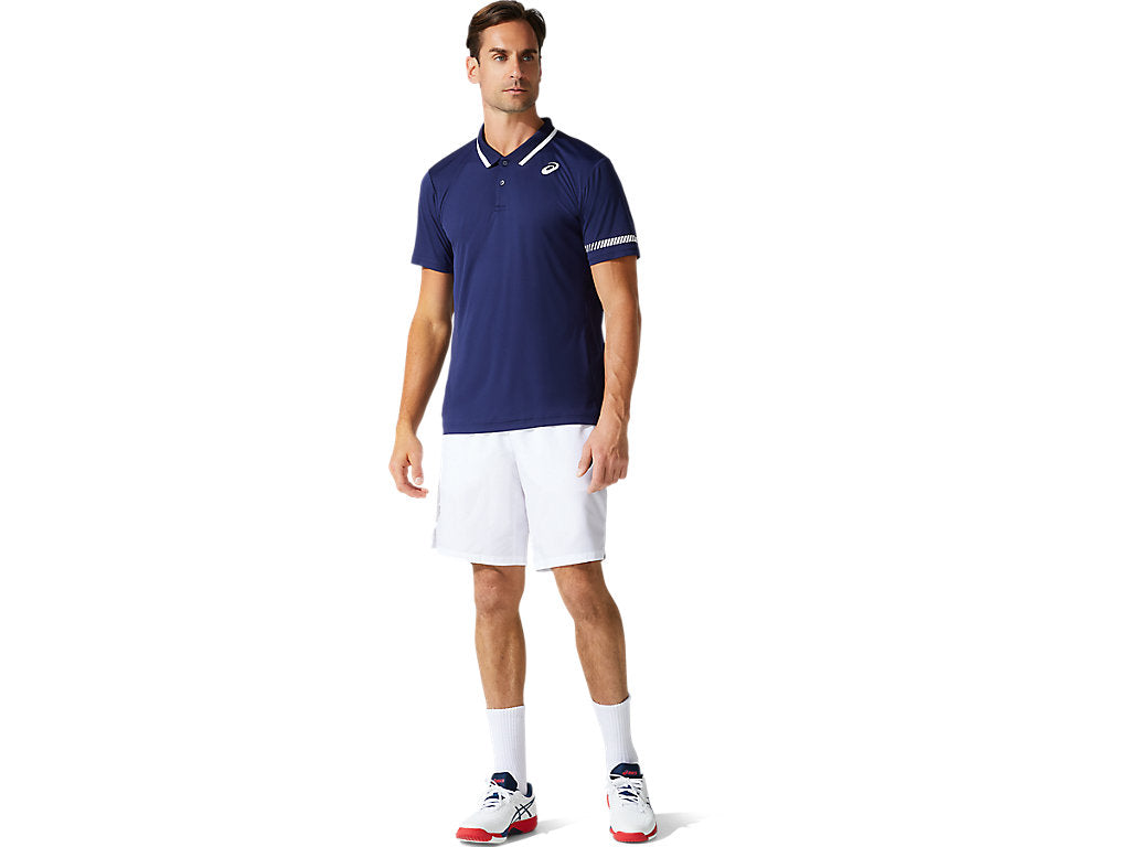 Mens Court Tennis Polo Shirt