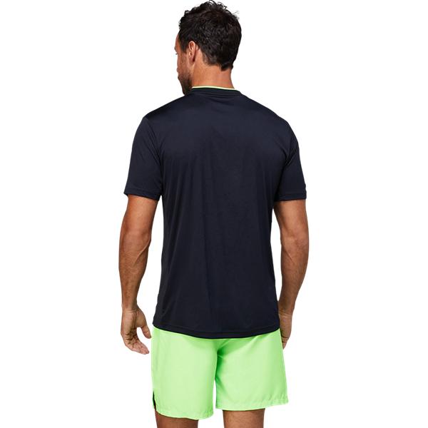 Mens Court Graphic Tennis Polo Shirt