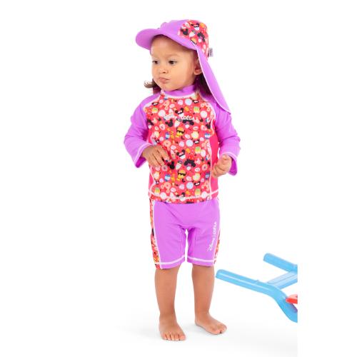 Girls Sun Protection Swim Set