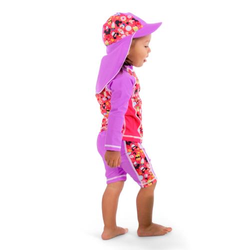 Girls Sun Protection Swim Set