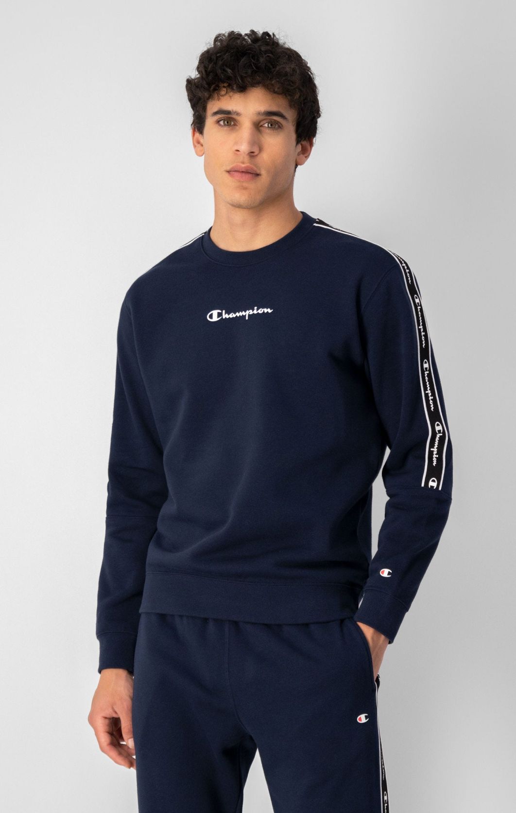 Mens Tape Detail Sweattop