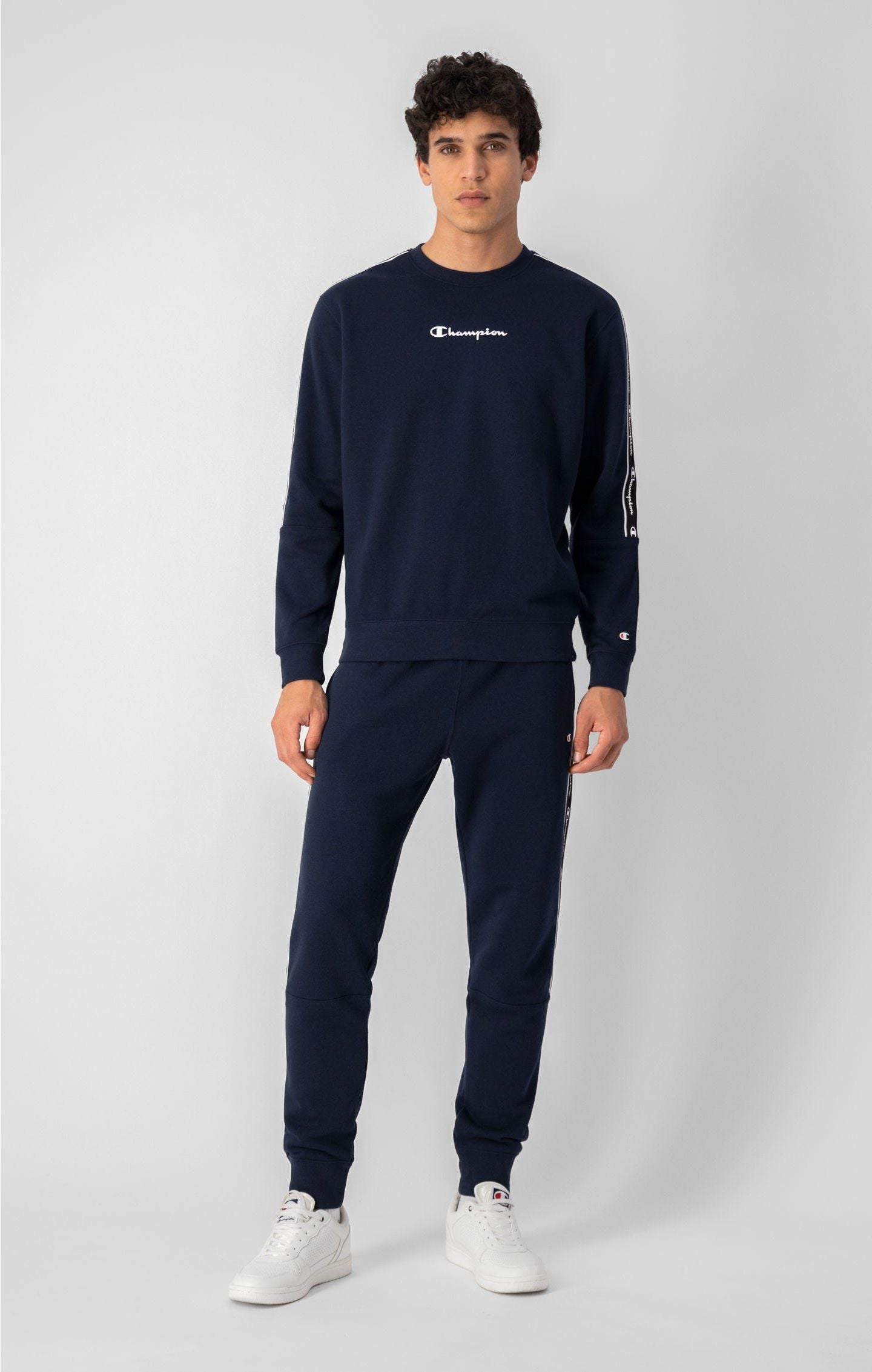 Mens Tape Detail Sweattop