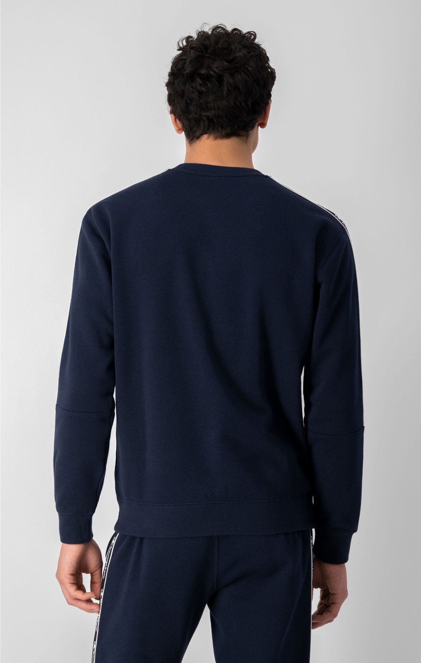 Mens Tape Detail Sweattop