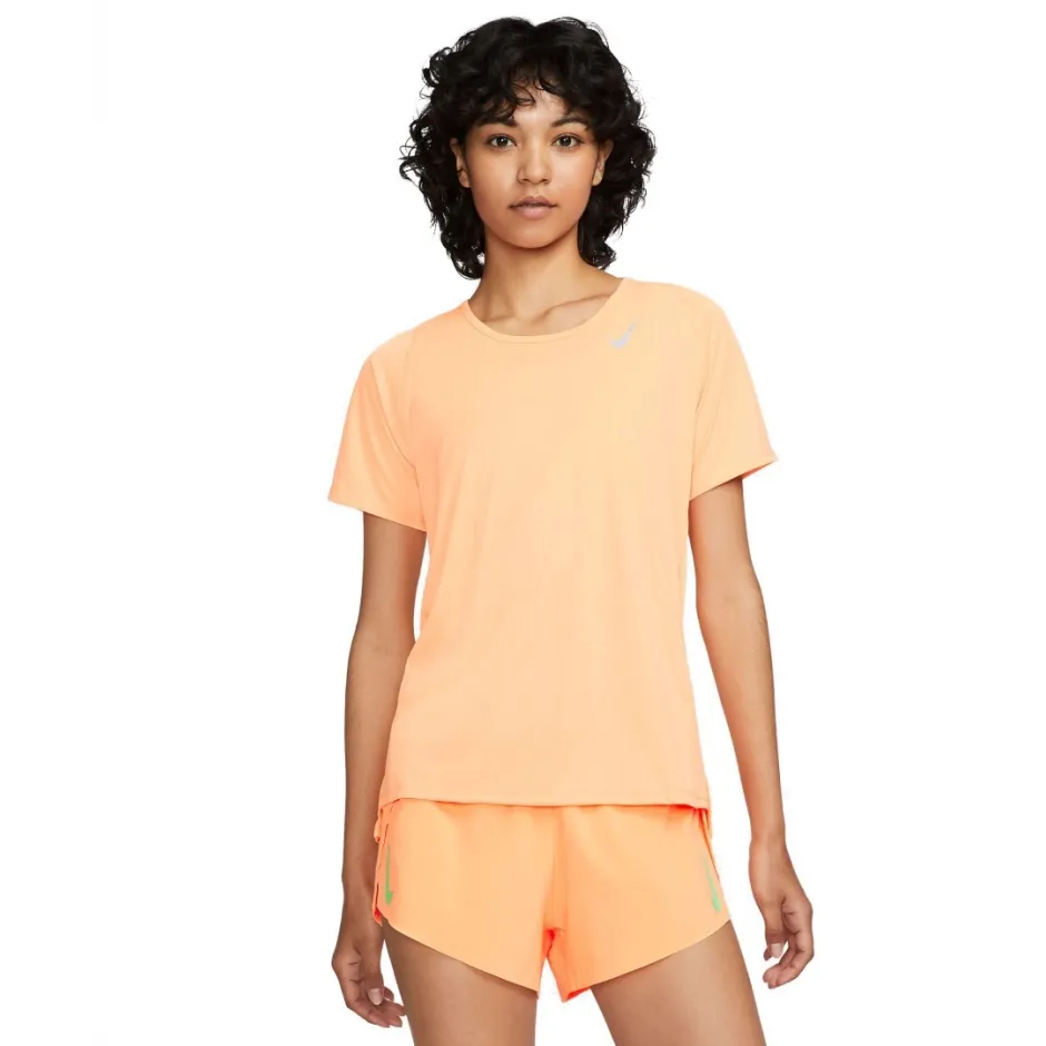 Womens Running Dri-Fit Race Short Sleeve T-Shirt