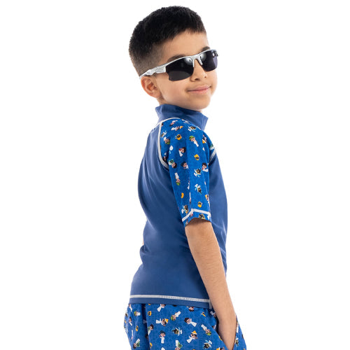 Boys Short Sleeve Rashguard