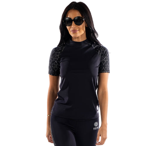 Womens Short Sleeve Rashguard
