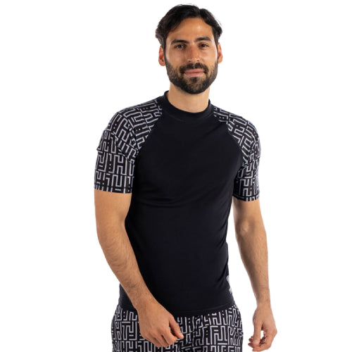 Mens Short Sleeve Rashguard