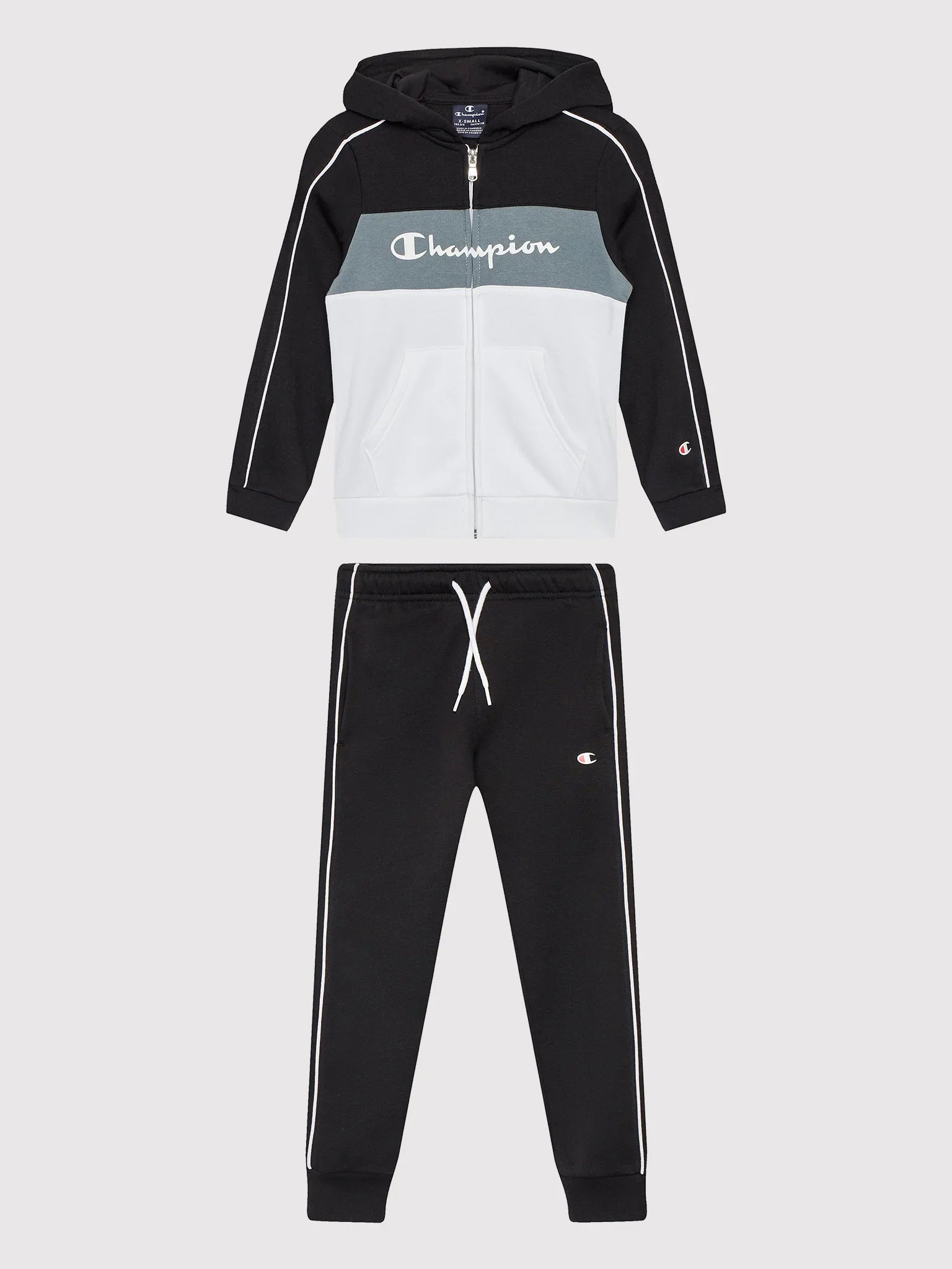 Boys Logo Colorblocked Full Zip Cuff Tracksuit