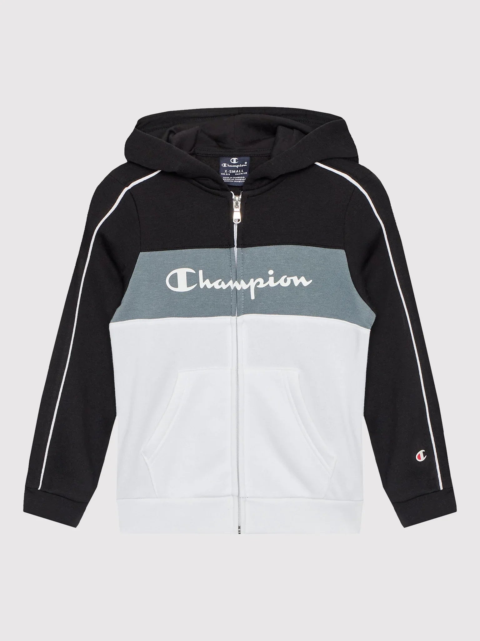 Boys Logo Colorblocked Full Zip Cuff Tracksuit
