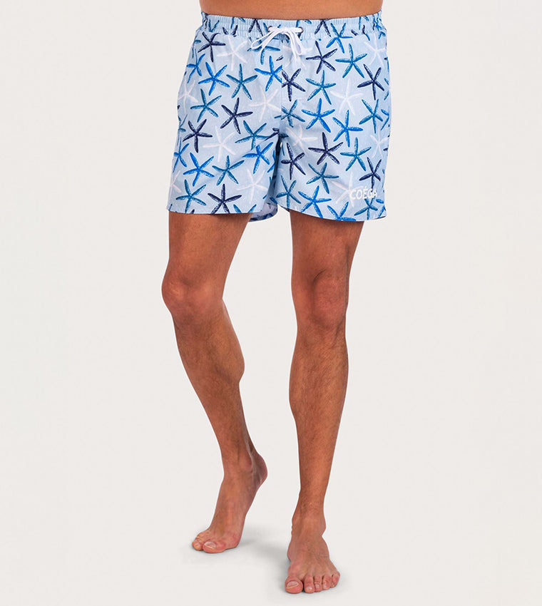 Men 16 Inch Printed Watershorts