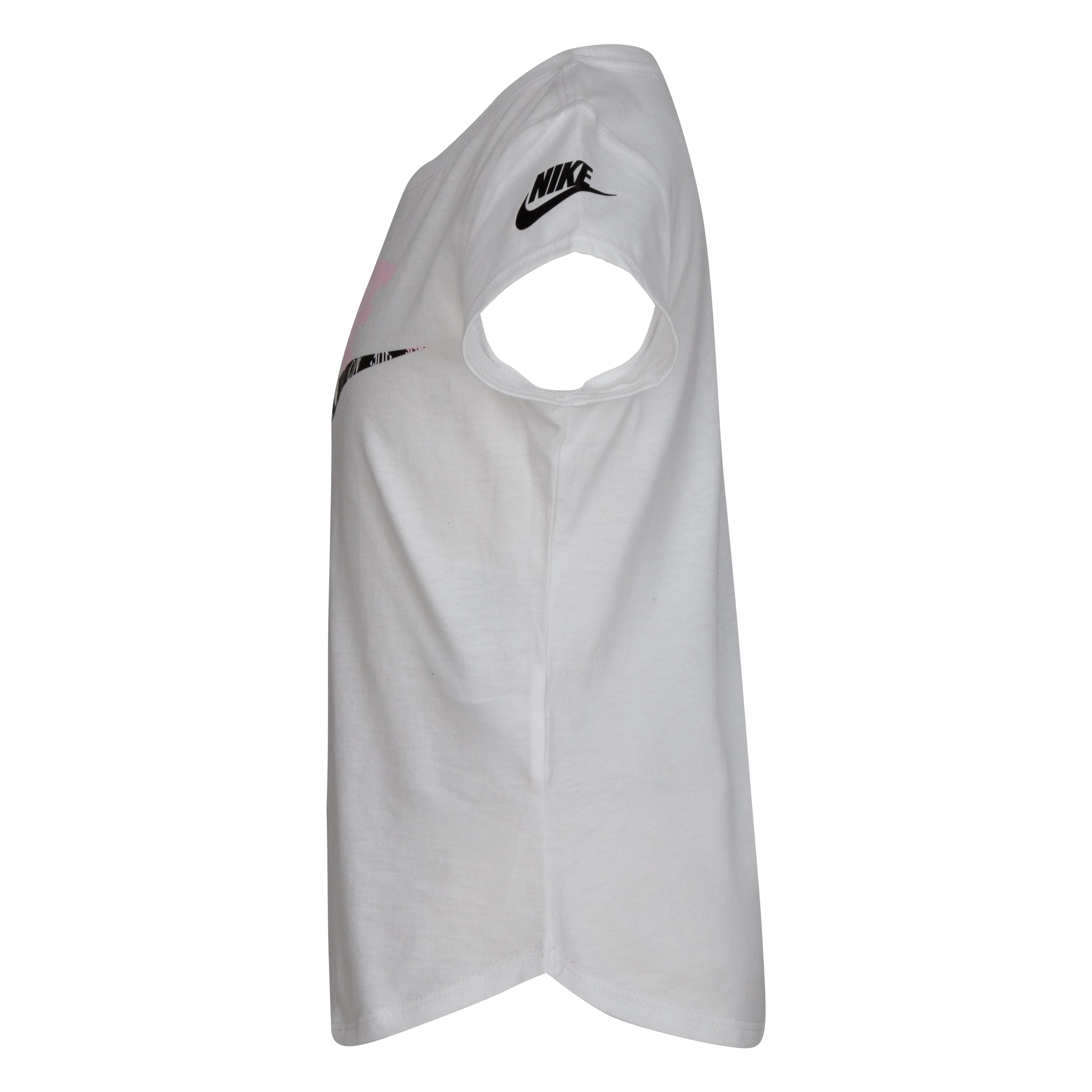 Girls Futura Monogram Logo Short Sleeve T-Shirt