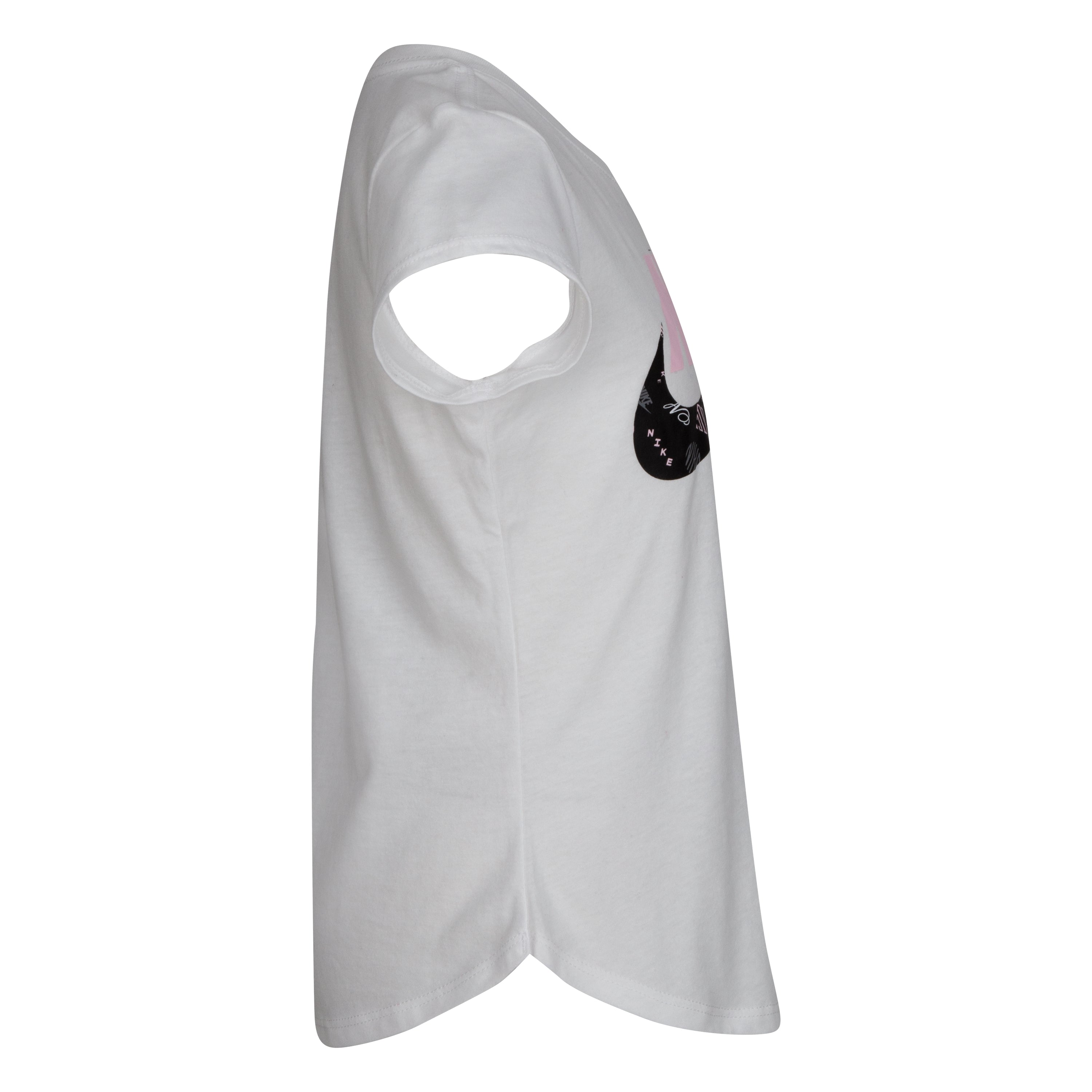 Girls Futura Monogram Logo Short Sleeve T-Shirt