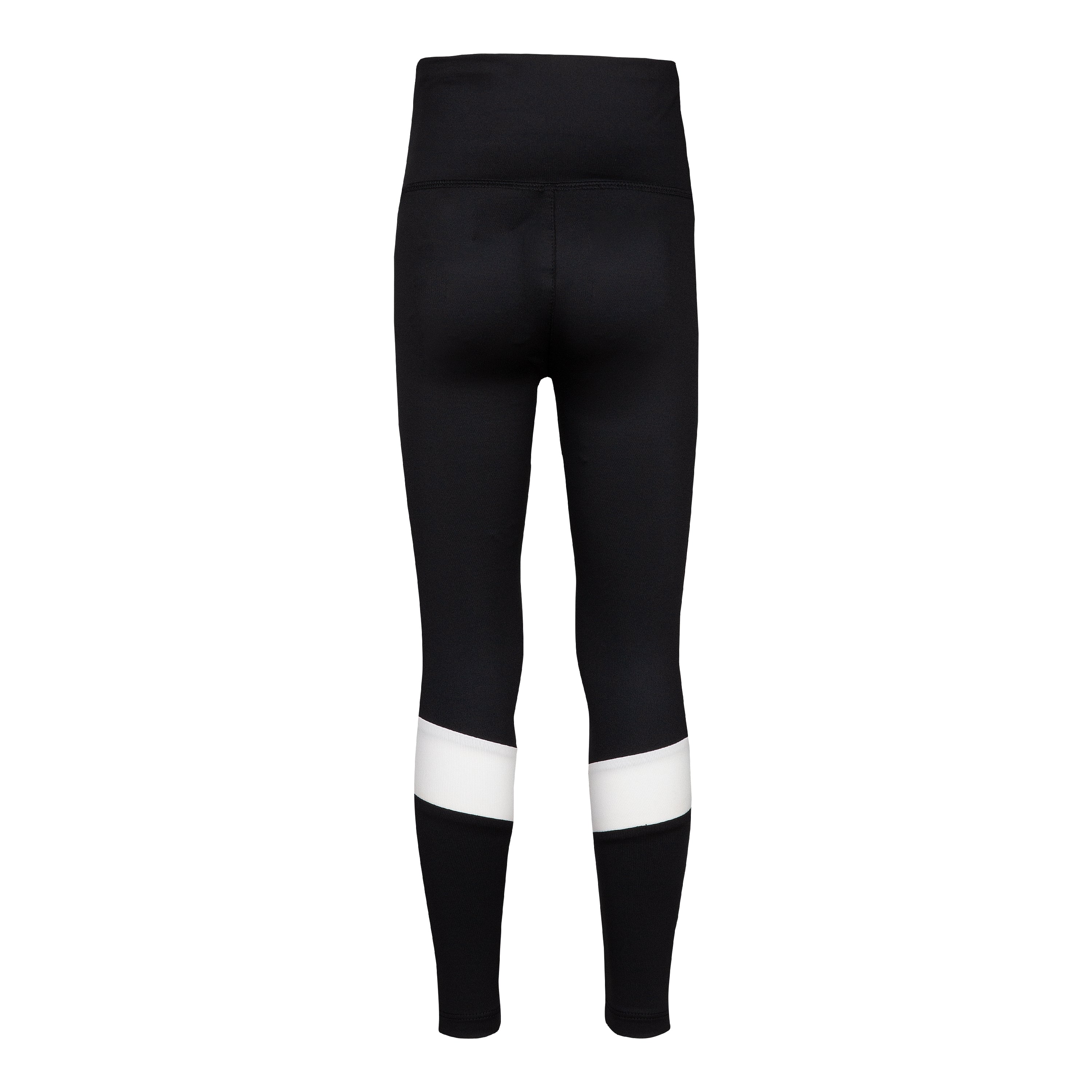 Girls Panelled Gold Logo Tight